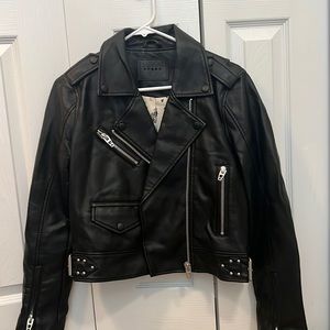 BlankNYC black leather jacket
